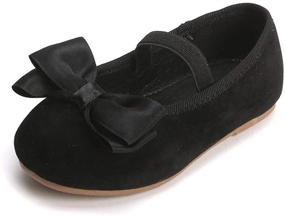 img 3 attached to 🩰 Bear Mall Ballerina Little Toddler Girls' Flat Shoes