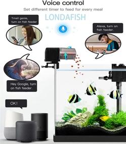 img 1 attached to Convenient Aquarium Wi-Fi Fish Feeder: Automatic Timer for Your Fish Tank's Nutrition