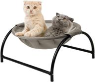 🐱 loobani cat bed hammock: elevated, washable, and non-slip pet bed for indoor/outdoor use – ideal for kittens and puppies logo