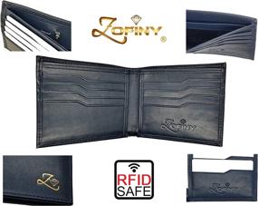 img 3 attached to Exquisite Zofiny Genuine Nappa Leather Wallet: A Timeless Accessory of Unmatched Elegance