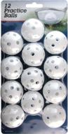 enhance your golf skills with intech practice balls featuring holes logo
