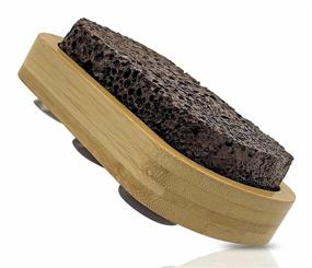 img 3 attached to 👣 Pumice Stone Foot Scrubber: Exfoliate, Massage, and Clean Feet - For Shower Floor - Suctions to Shower & Bath - Dead Skin & Callus Removal - Men and Women