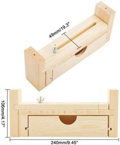 img 3 attached to Набор для браслетов из паракорда PH PandaHall Paracord Jig - Набор для изготовления браслета из паракорда с регулируемой длиной 📿 для рукоделия с инструментами из паракорда, 2 паракордными шнурами и 6 быстросъёмными пряжками.