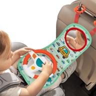 covtoy infants carseat steering driving logo