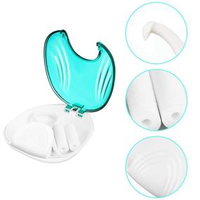 img 2 attached to 📦 Complete Retainer Box Set: Retainer Case with Aligner Removal Tool, Invisible Chewer and Mouth Guard Storage - Oral Care and Denture Solution (Blue)