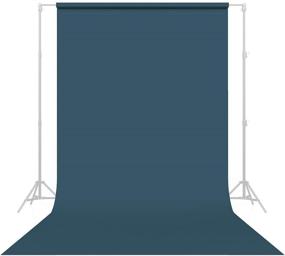 img 4 attached to 🎥 Savage Seamless Paper Backdrop - #5 Ultramarine (86 in x 36 ft) for YouTube Videos, Live Streaming, Interviews, and Portraits - Made in USA