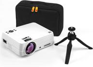 🎥 kodak flik x7 home projector: 1080p hd, compact & portable, tripod & case included, up to 150” projection, 720p native resolution, 30,000 hour led lamp, av, vga, hdmi & usb compatible logo