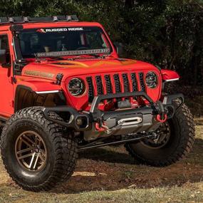 img 1 attached to 🚙 Rugged Ridge Overrider Bumper, 18-Present Jeep Wrangler JL/JLU & 20-Present Gladiator JT