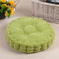 💚 enhance comfort and style with saim round pillow chair pad - green, 45cm: perfect for indoor and outdoor use! logo