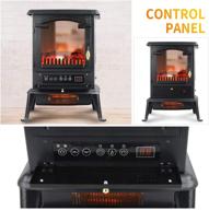 nkepen electric fireplace realistic flame logo