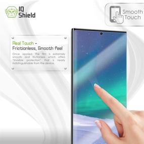 img 1 attached to 📱 Защитная пленка IQ Shield Anti-Bubble Clear для Samsung Galaxy Note 20 Ultra (6,9 дюйма) - 2 штуки, дружелюбная к корпусу защитная пленка для экрана