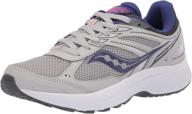 saucony cohesion 14 women's road running shoe logo