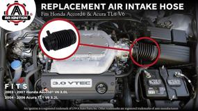 img 2 attached to 🔧 AA Ignition Air Intake Hose - Honda Accord V6 2003-2007 & Acura TL 2004-2006 - 17228-RCA-A00 Replacement