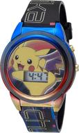 🕹️ pokemon boys' multicolor quartz watch - model pok4210az logo