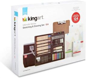 img 3 attached to 🎨 Unleash Your Creativity: KINGART Ultimate 124-Piece Sketching & Drawing Set