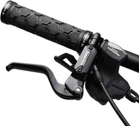 img 1 attached to Enhanced Performance with Corki Mountain Bike 🚵 Grips: Lock On, Anti-Slip & Shock Absorbing Handlebar Grips