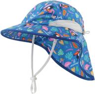 👶 vimfashi outdoor baby boys sun hat – lightweight wide brim upf50+ with neck flap logo