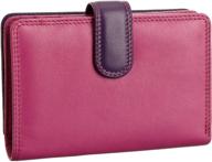 👜 crimson leather women's handbags & wallets by visconti rb51: stylish storage for your essentials logo