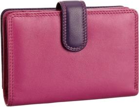 img 3 attached to 👜 Crimson Leather Women's Handbags & Wallets by Visconti RB51: Stylish Storage for Your Essentials