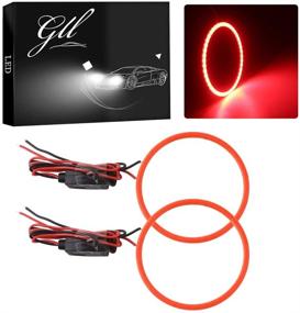 img 4 attached to GrandviewTM 60SMD Headlight Warning Lamp Red