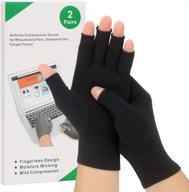 compression rheumatoid osteoarthritis fingerless breathable логотип