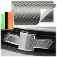 ezautowrap emblem bowtie carbon sticker exterior accessories for vinyl wraps & accessories logo