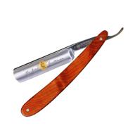 🪒 dovo gentleman straight razor - yew wood handle for enhanced seo logo