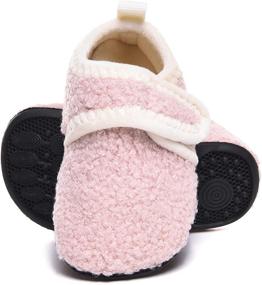 img 4 attached to Comfortable Boys' Slippers - LoveKids Lightweight 1168Grey24 Shoes