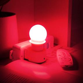 img 1 attached to 🔴 5-Watt LED Red Light Bulb - A19 Colored Bulbs, Equivalent to 40W, E26 Base for Party, Wedding, Halloween, Christmas, Bar - Mood & Ambiance Decor