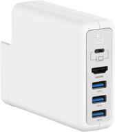 зарядное устройство-концентратор с несколькими портами для macbook delivery логотип