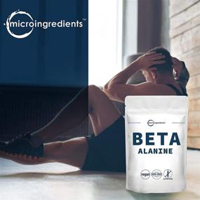 img 3 attached to 🏋️ 1Kg Micro Ingredients Beta Alanine Powder - Pure Beta Alanine Supplement, Amino Energy Pre Workout Support - Non-GMO, 35 Ounce