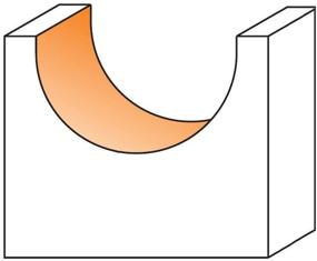 img 2 attached to 4-Inch Radius Carbide Tipped CMT 814 064 11