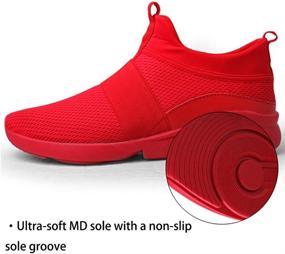 img 1 attached to 🏃 Breathable Athletic Men's Shoes and Running Sneakers by SKDOIUL