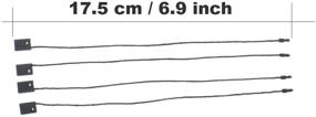 img 3 attached to 🔗 Renashed 1000Pcs String Fastener Attachment