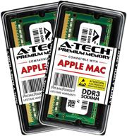 upgrading apple memory: a-tech 4gb kit (2x 2gb) ddr3 1067mhz ram for macbook, macbook pro, imac, mac mini - late 2008 to mid 2010 models logo