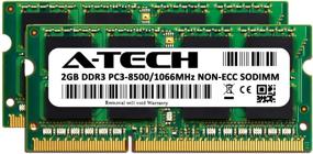 img 1 attached to Upgrading Apple Memory: A-Tech 4GB Kit (2X 2GB) DDR3 1067MHz RAM for MacBook, MacBook Pro, iMac, Mac Mini - Late 2008 to Mid 2010 Models