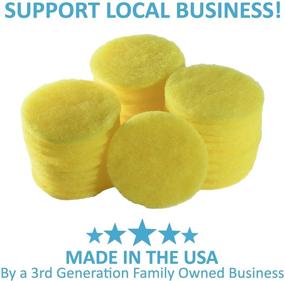 img 4 attached to 🧽 25 Pack Ceramatop Dot Ceramic & Glass Scrubber Sponge – Ergonomic Scrubbing Sponge – Non-Stick, Cooktops, Countertops, Pots, Pans, & Dishes - Deep Cleaning, Scratch Free - Made in USA