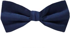 img 2 attached to B PBT ADF 23 Boys Pre Tied Bowtie Navy Boys' Accessories ~ Bow Ties