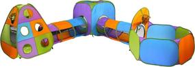 img 3 attached to Ultimate Fun for Little Hoop Stars: Playz 5 Piece Basketball Playhouse for Toddlers