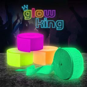 img 3 attached to Glow King 8 Pack Blacklight Streamers