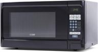 🍽️ commercial chef chcm11100b countertop 1.1 cubic feet microwave oven - 1000 watt, black front & cabinet логотип