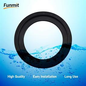 img 1 attached to Top-rated Funmit Upgraded 385311658 Flush Ball Seal Replacement for Dometic 300 310 320 RV Toilets - Perfect Gasket Replacement for Motorhome Camper and Trailer Toilets!