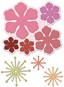 img 1 attached to Heartfelt Creations Arianna Blooms Emboss Dies - Range of Sizes for Stunning Floral Designs!