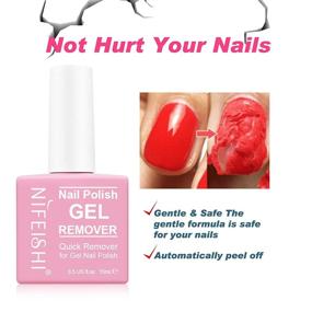 img 3 attached to 💅 Gel Nail Polish Remover (2PCS) - Professional Gel Polish Remover for Nail Art Lacquer | Easily & Quickly Remove Gel Nail Polish | Gentle on Nails | 15ml