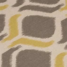 img 2 attached to 🪑 Stylish and Comfortable Christopher Knight Kassi Fabric Dining Chair in Yellow/Gray - Perfect Addition to Any Home Decor!