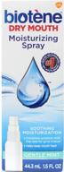 🌊 biotene moisturizing mouth spray - twin pack, 1.5 fl oz each logo