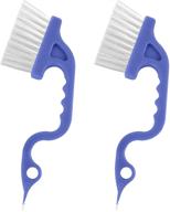 🪟 2-in-1 window track cleaning brush, handheld gap groove cleaning tools - set of 2 logo