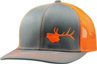 lindo trucker hat bugling graphite logo