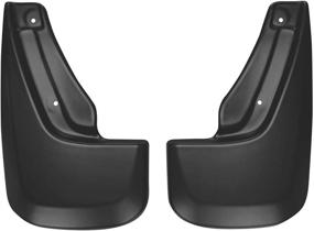 img 4 attached to 🚗 Husky Liners 59001: Custom Rear Mud Guards for 2011-19 Dodge Durango - Black - Find the Perfect Fit!