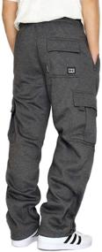 img 3 attached to DREAM USA Heavyweight Sweatpants Charcoal